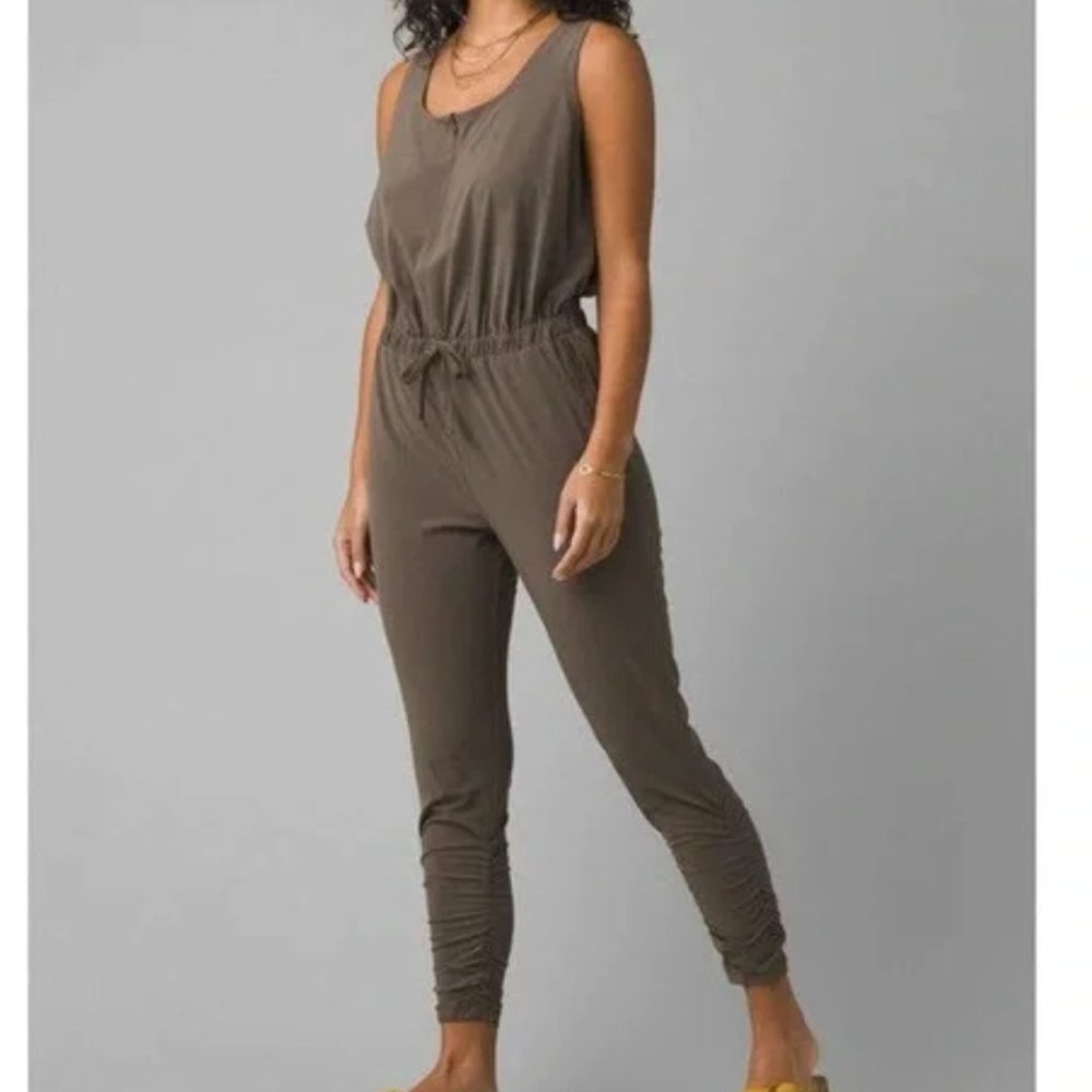 Prana Railay Jumpsuit, Sage, XS